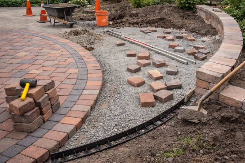 Brick Hardscape Construction in Providence, RI